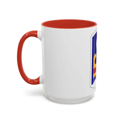 92 Military Police Brigade (U.S. Army) Accent Coffee Mug - Go Mug Yourself