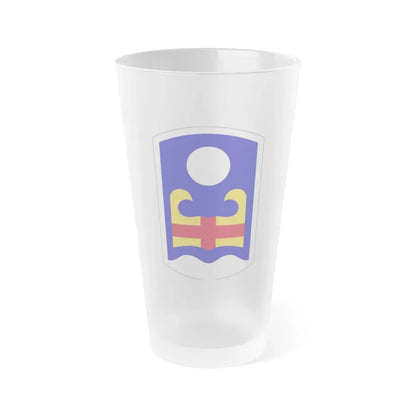 92 Military Police Brigade (U.S. Army) Frosted Pint Glass 16oz Default Title - Go Mug Yourself