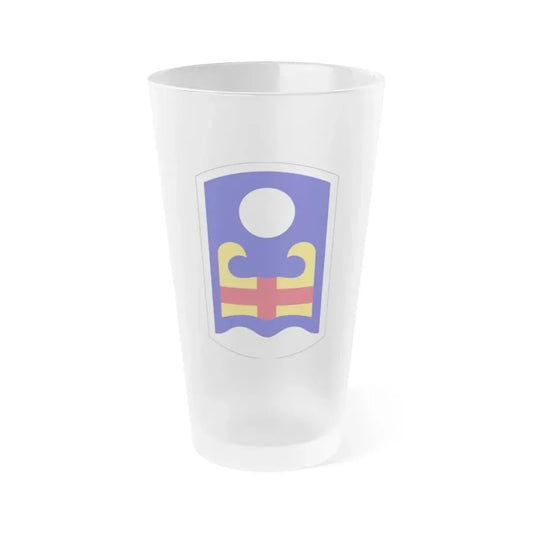 92 Military Police Brigade (U.S. Army) Frosted Pint Glass 16oz Default Title - Go Mug Yourself