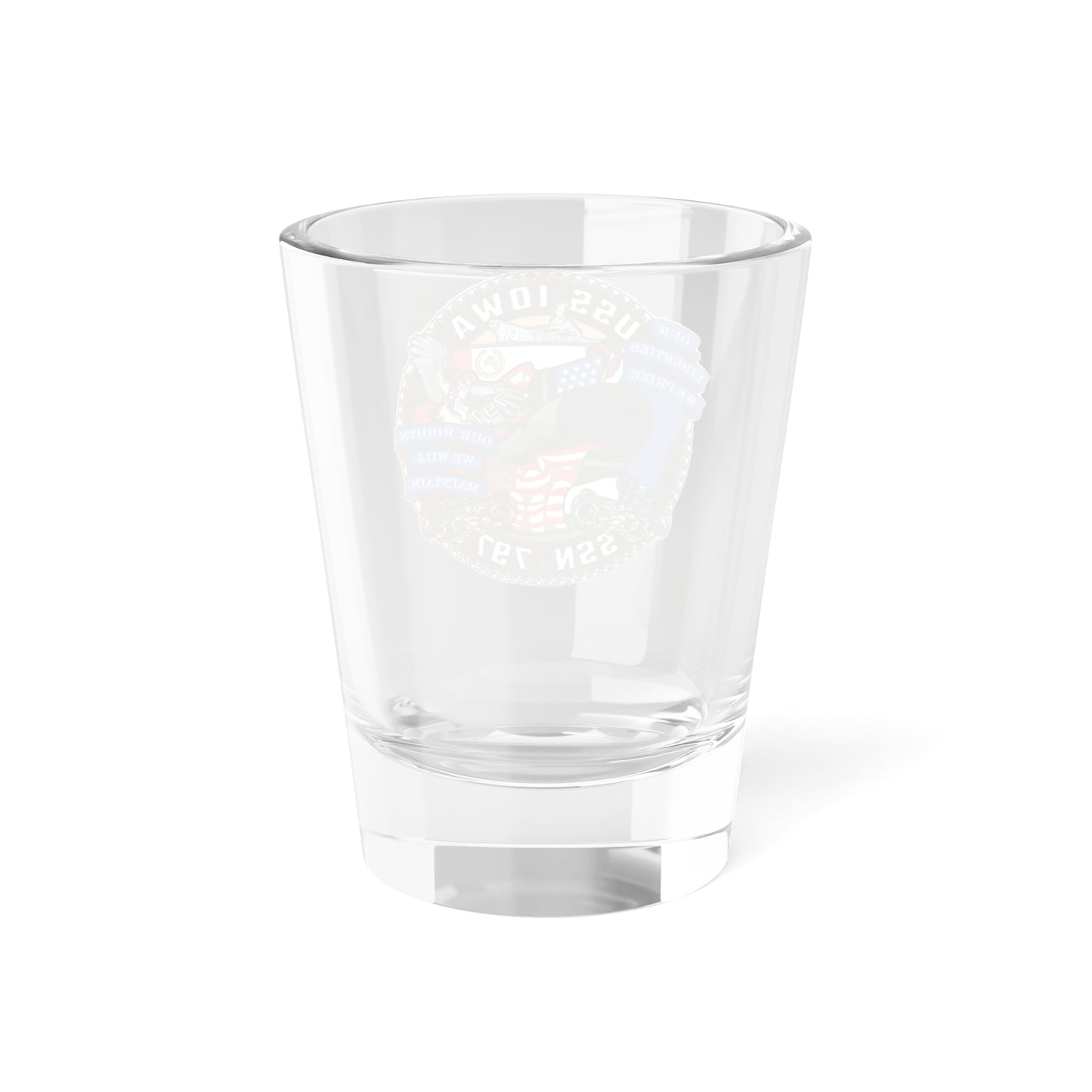 USS IOWA SSN 797 (U.S. Navy) Shot Glass 1.5oz