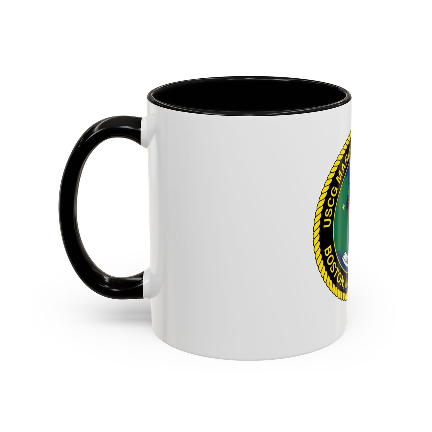 USCG MSO Boston Marine Safety Office (U.S. Coast Guard) Accent Coffee Mug