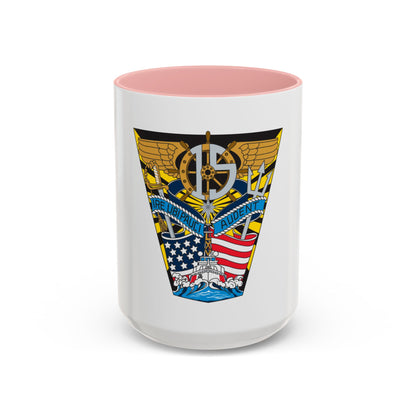 USCG Academy Audet (U.S. Coast Guard) Accent Coffee Mug