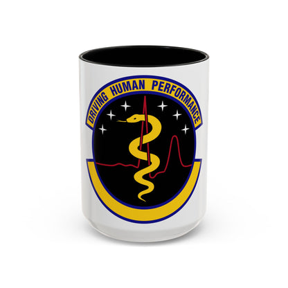 21 Operational Medical Readiness Squadron USSF (U.S. Air Force) Accent Coffee Mug