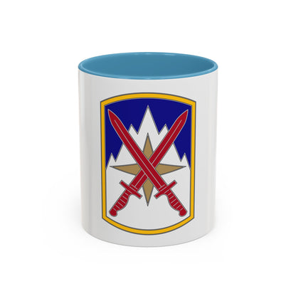 10 Sustainment Brigade (U.S. Army) Accent Coffee Mug