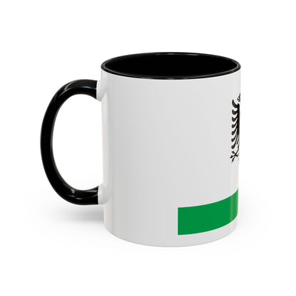Albanian Coast Guard Ensign - Accent Coffee Mug