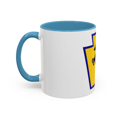 55th Maneuver Enhancement Brigade (U.S. Army) Accent Coffee Mug