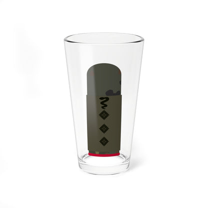 HA OS5 43e Stabsveterinär i.G. TMx L (Military Rank) Pint Glass 16oz