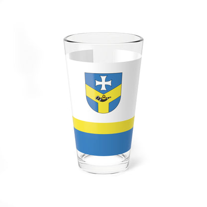 Baran city flag (Belarus) Pint Glass 16oz