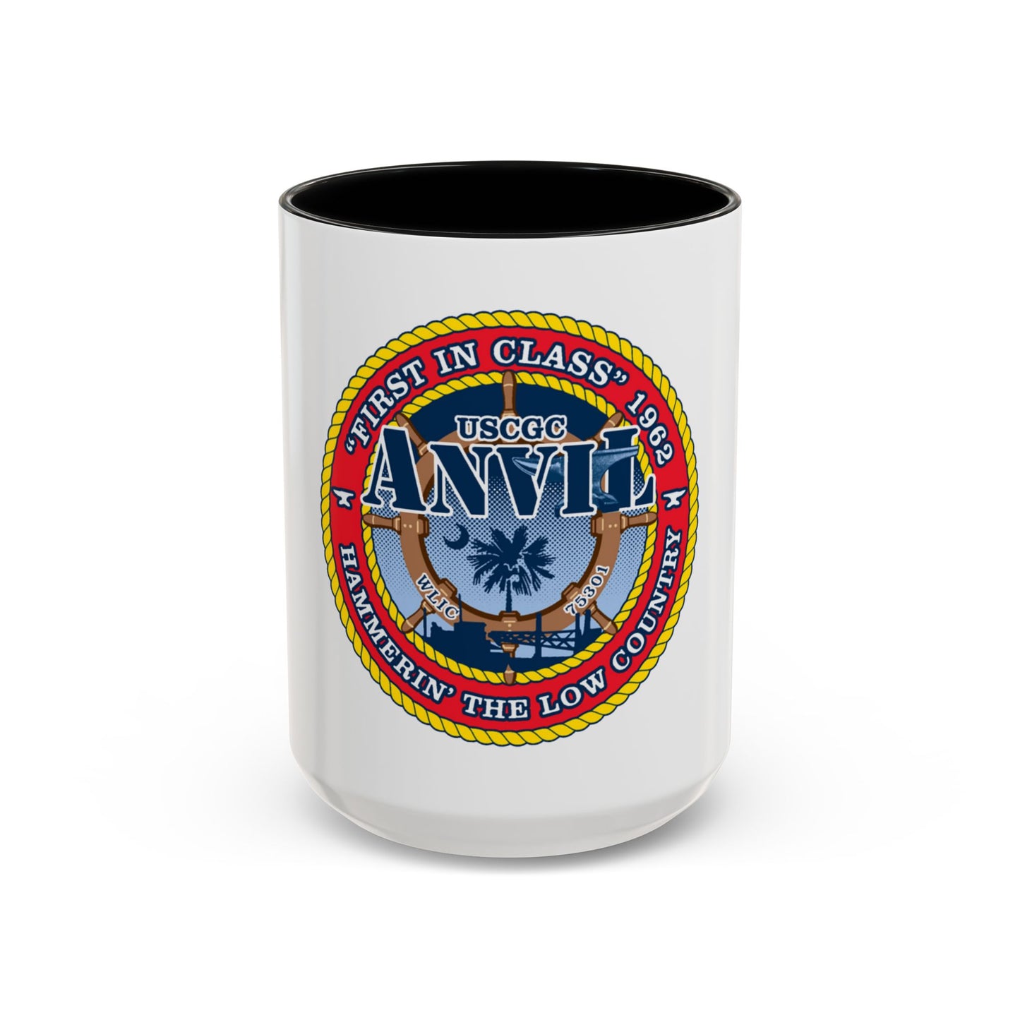 USCGC Anvil WLIC 75301 (U.S. Coast Guard) Accent Coffee Mug