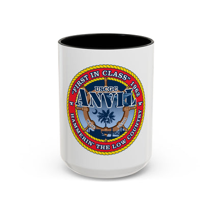 USCGC Anvil WLIC 75301 (U.S. Coast Guard) Accent Coffee Mug