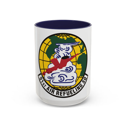 91st Air Refueling Squadron (U.S. Air Force) Accent Coffee Mug