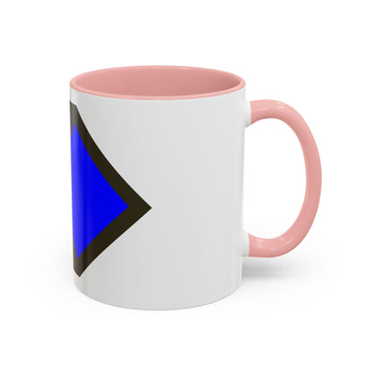 96th Infantry Division SSI (U.S. Army) Accent Coffee Mug