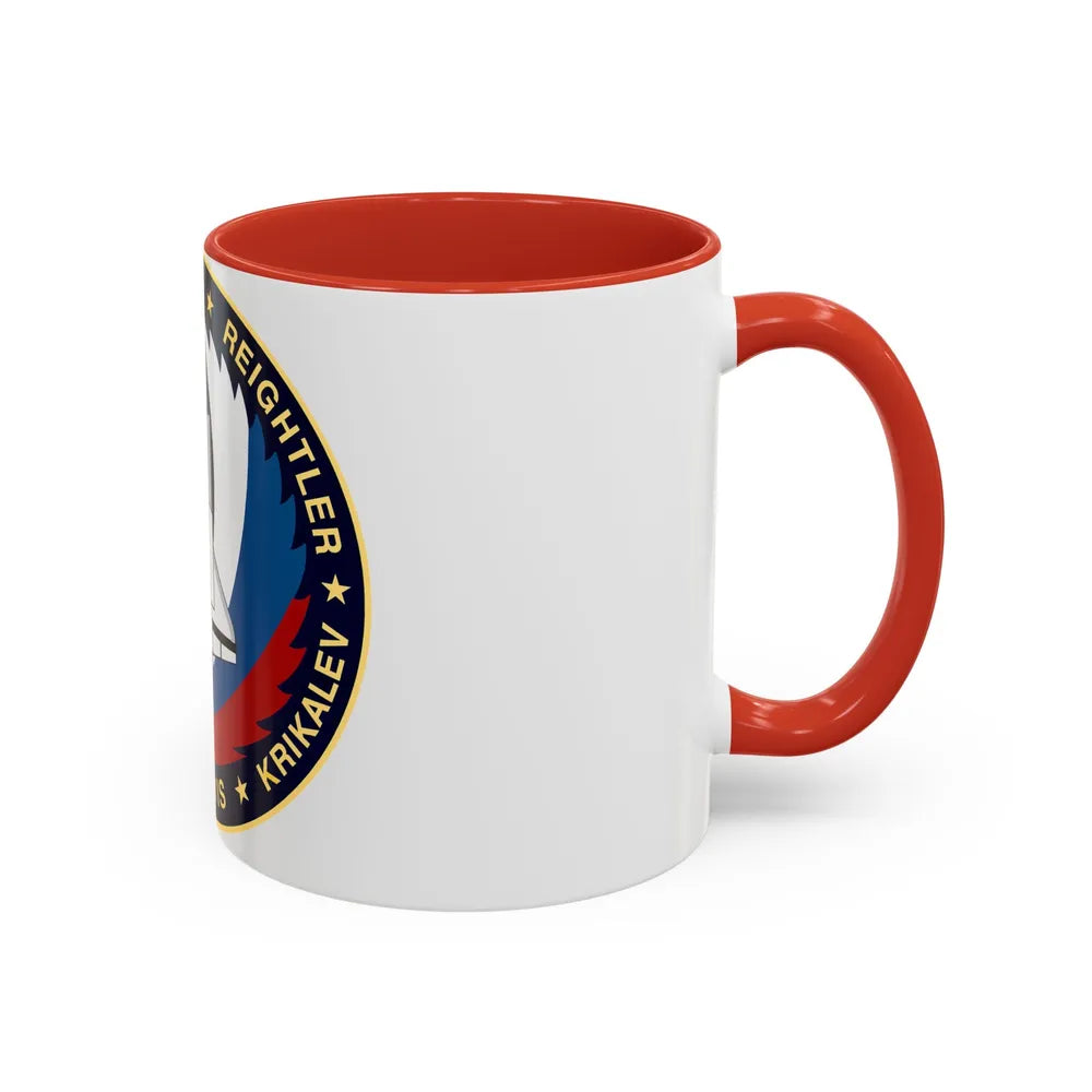 STS 60 (NASA) Accent Coffee Mug-Go Mug Yourself