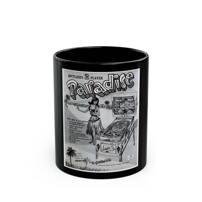 Flipper VII (Music Poster) Black Coffee Mug-11oz-Go Mug Yourself