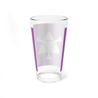 Flag of Hobetsu Hokkaido 1962-2006 (Japan) Pint Glass 16oz