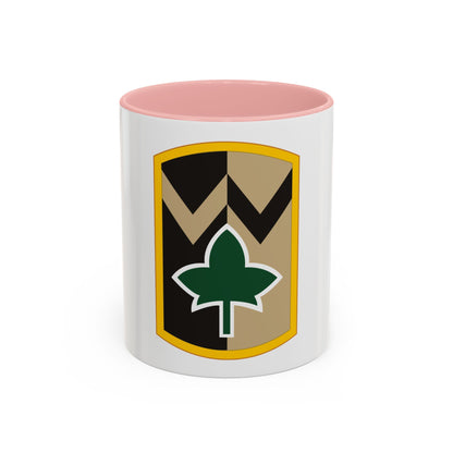 4th Sustainment Brigade (U.S. Army) Accent Coffee Mug