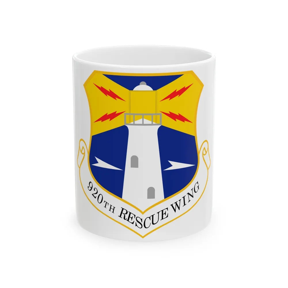 920th Rescue Wing (U.S. Air Force) White Coffee Mug-11oz-Go Mug Yourself