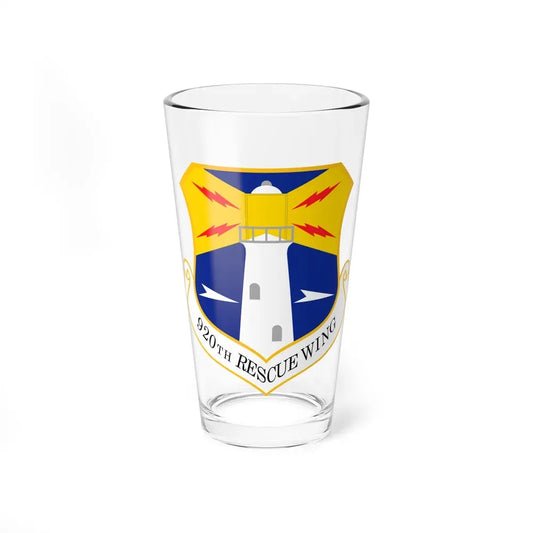920th Rescue Wing (U.S. Air Force) Pint Glass 16oz 16oz - Go Mug Yourself