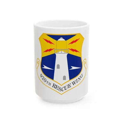 920th Rescue Wing (U.S. Air Force) White Coffee Mug 15oz - Go Mug Yourself