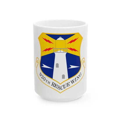 920th Rescue Wing (U.S. Air Force) White Coffee Mug 15oz - Go Mug Yourself