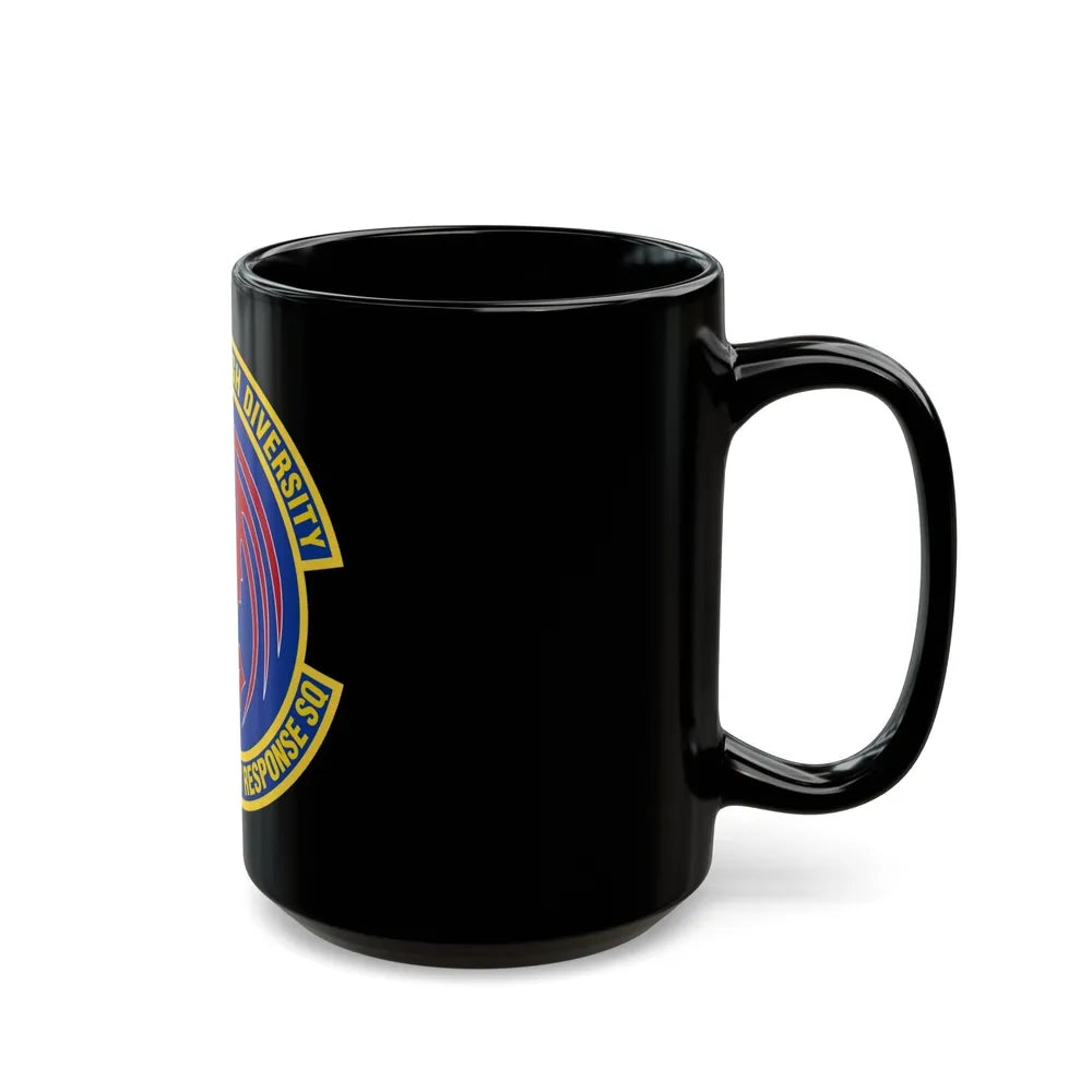 921 Contingency Response Sq AMC (U.S. Air Force) Black Coffee Mug-Go Mug Yourself