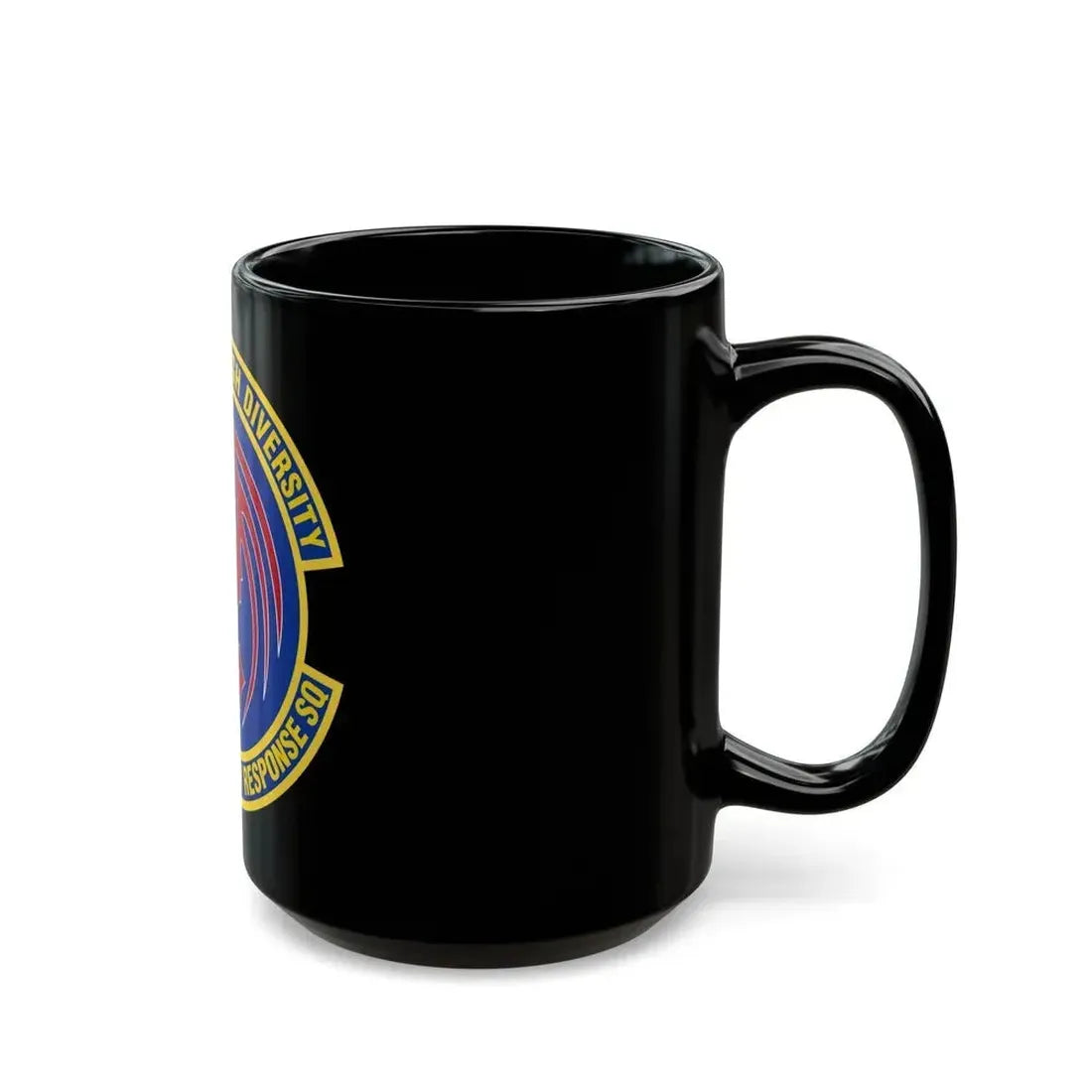 921 Contingency Response Sq AMC (U.S. Air Force) Black Coffee Mug - Go Mug Yourself