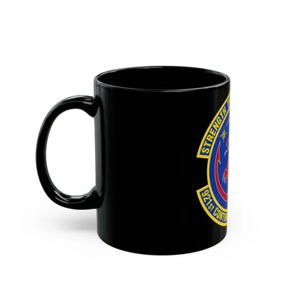 921 Contingency Response Sq AMC (U.S. Air Force) Black Coffee Mug - Go Mug Yourself