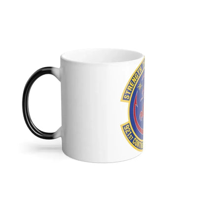 921 Contingency Response Sq AMC (U.S. Air Force) Color Changing Coffee Mug - Go Mug Yourself