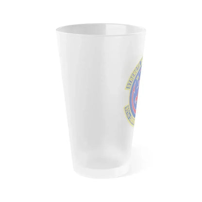 921 Contingency Response Sq AMC (U.S. Air Force) Frosted Pint Glass 16oz - Go Mug Yourself