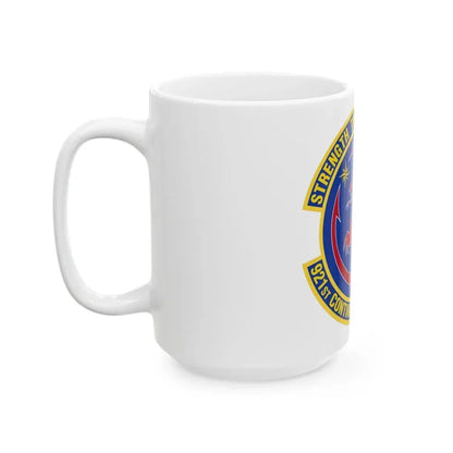 921 Contingency Response Sq AMC (U.S. Air Force) White Coffee Mug - Go Mug Yourself