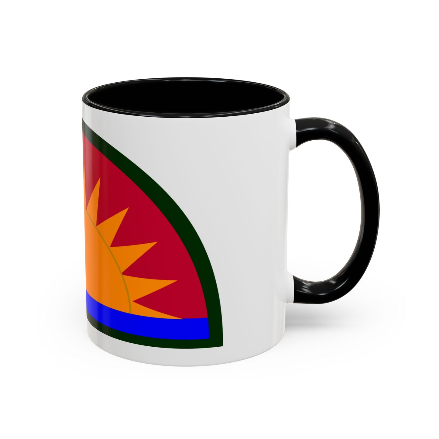 41st Infantry Division SSI (U.S. Army) Accent Coffee Mug