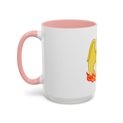 Phoenix Badge of Elizabeth I - Accent Coffee Mug
