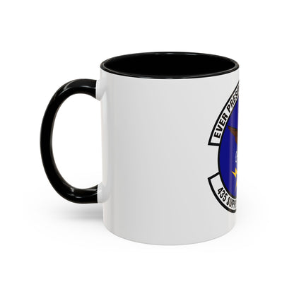 435th Supply Chain Operations Squadron (U.S. Air Force) Accent Coffee Mug