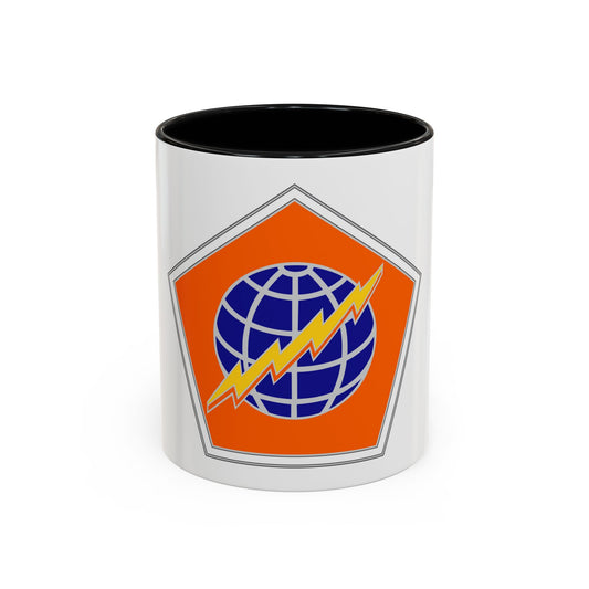 505 Signal Brigade 2 (U.S. Army) Accent Coffee Mug