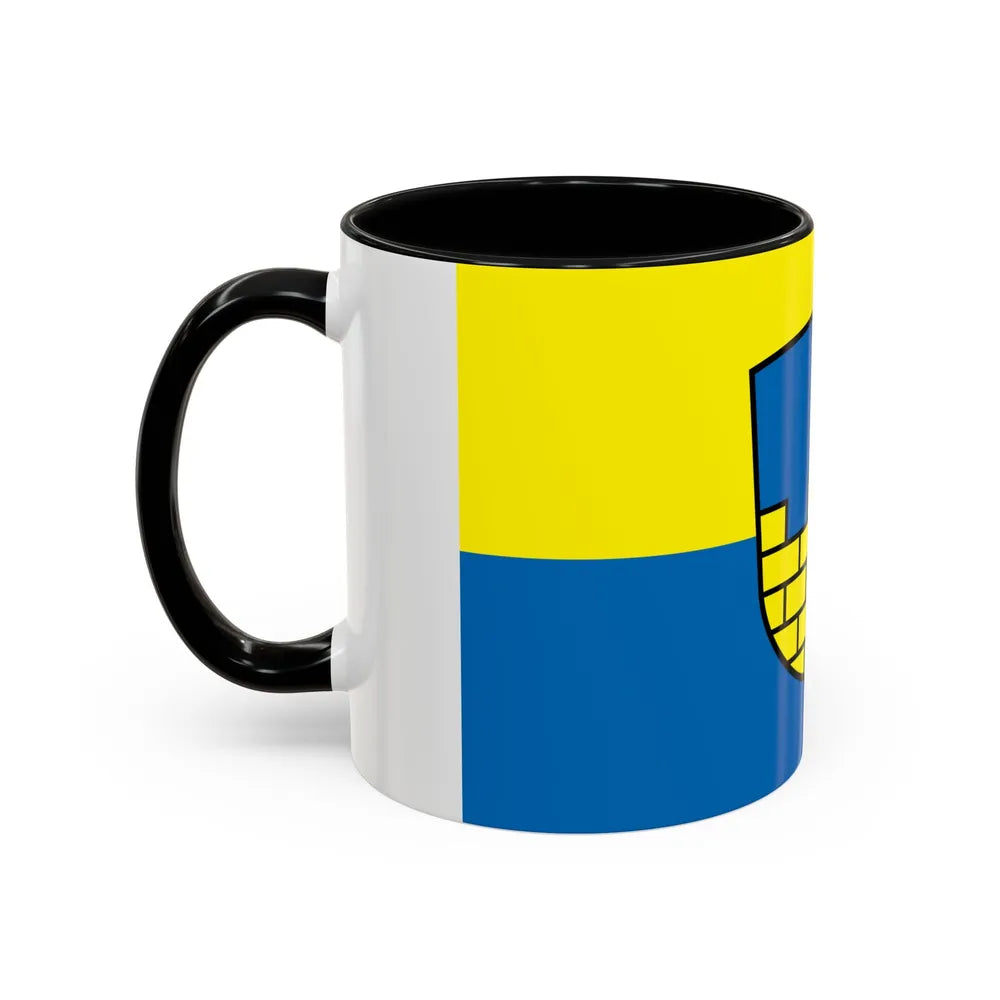 Flag of Bautzen Germany - Accent Coffee Mug-Go Mug Yourself