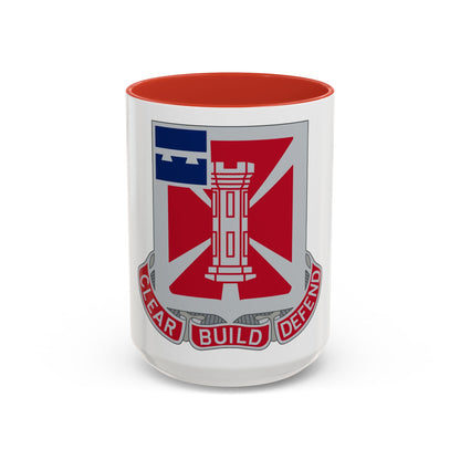 363 Engineer Battalion (U.S. Army) Accent Coffee Mug