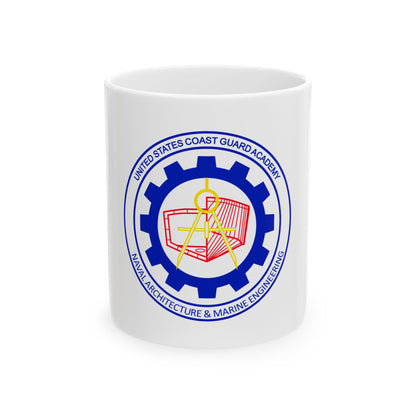 CG Naval Architecture & Marine Eng (U.S. Coast Guard) White Coffee Mug