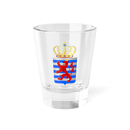 Lesser-Coat-of-Arms-of-Luxembourg (Luxembourg) (Coat of Arms) Shot Glass 1.5oz