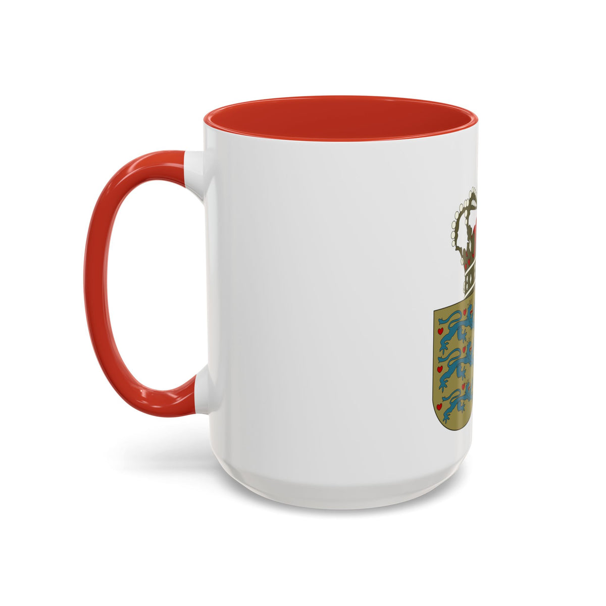 Coat of arms of the County of Greenland - Accent Coffee Mug