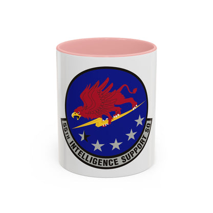 55th Intelligence Support Squadron (U.S. Air Force) Accent Coffee Mug