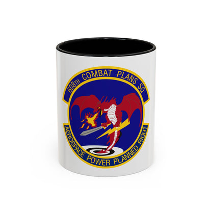 608th Combat Plans Squadron (U.S. Air Force) Accent Coffee Mug