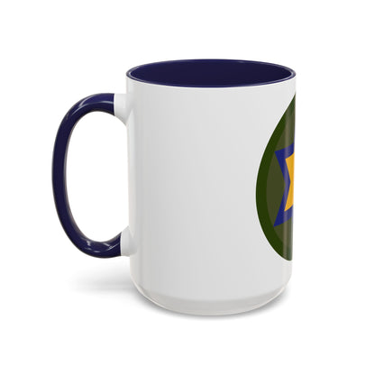 US 66th Cavalry Division (U.S. Army) Accent Coffee Mug