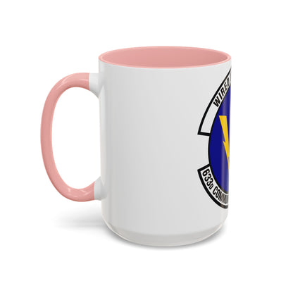 633d Communications Squadron (U.S. Air Force) Accent Coffee Mug