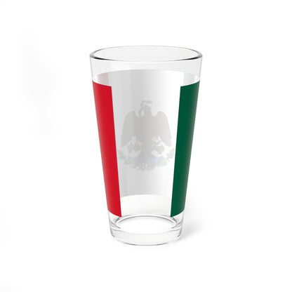 Bandera de México 1889-1916 (Mexico) Pint Glass 16oz