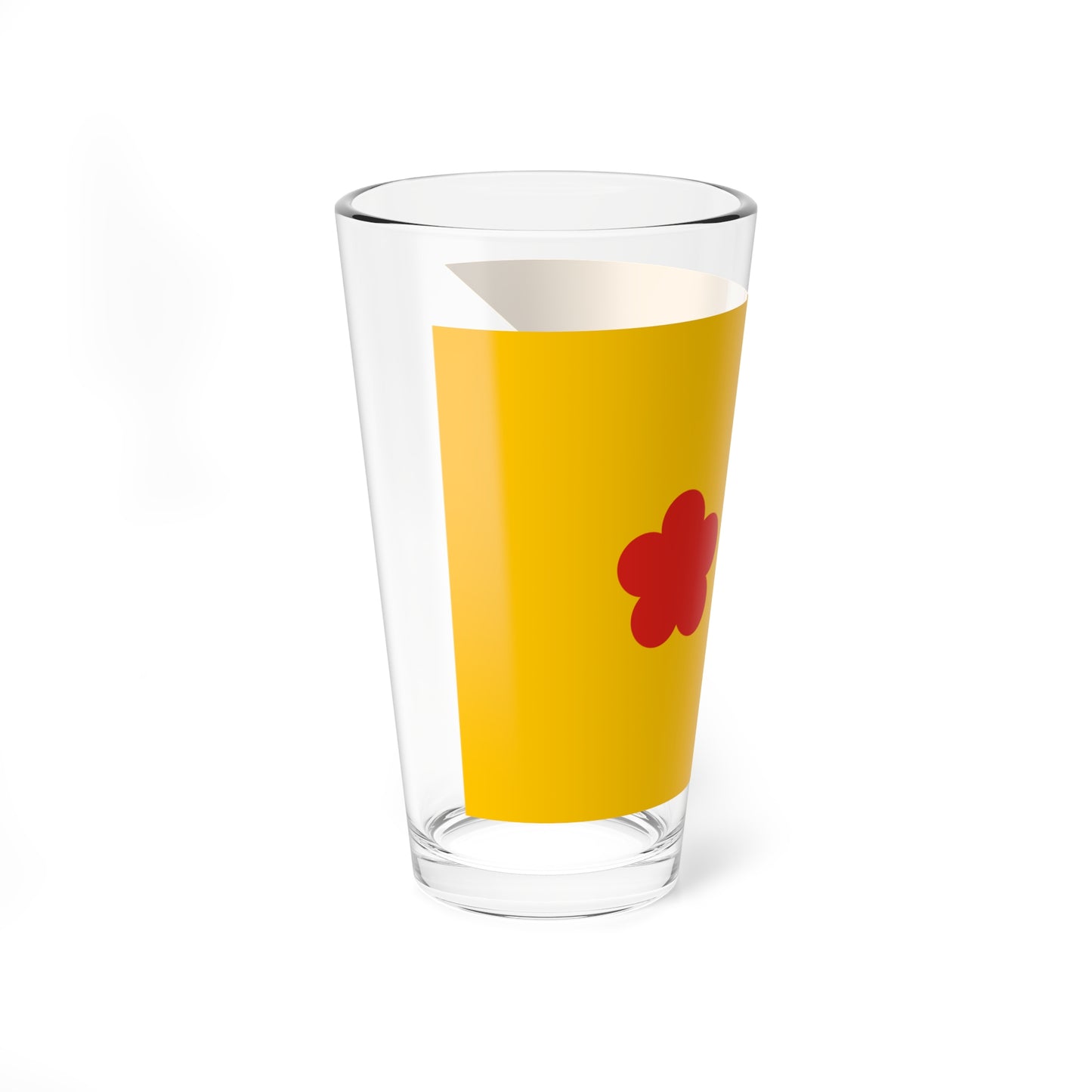 Flag of superior commander of the Navy of Manchukuo (China) Pint Glass 16oz