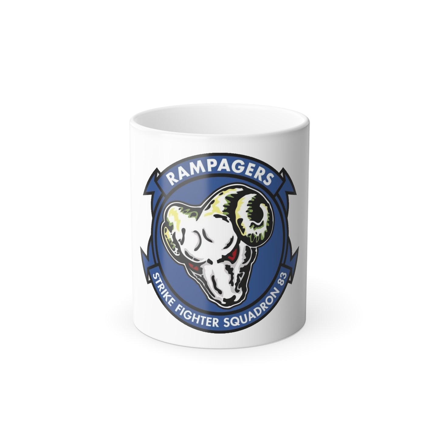 VFA 83 Strike Fighter Squadron 83 (U.S. Navy) Color Changing Mug 11oz