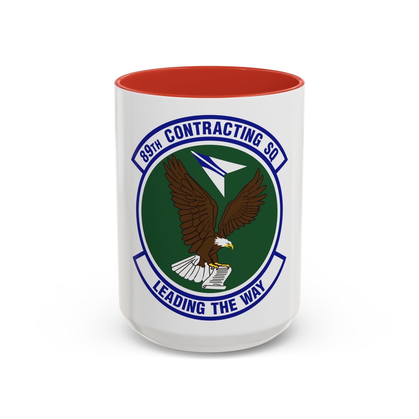 89th Contracting Squadron (U.S. Air Force) Accent Coffee Mug