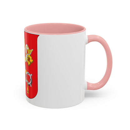 Coat of arms of Vatican City State - Accent Coffee Mug