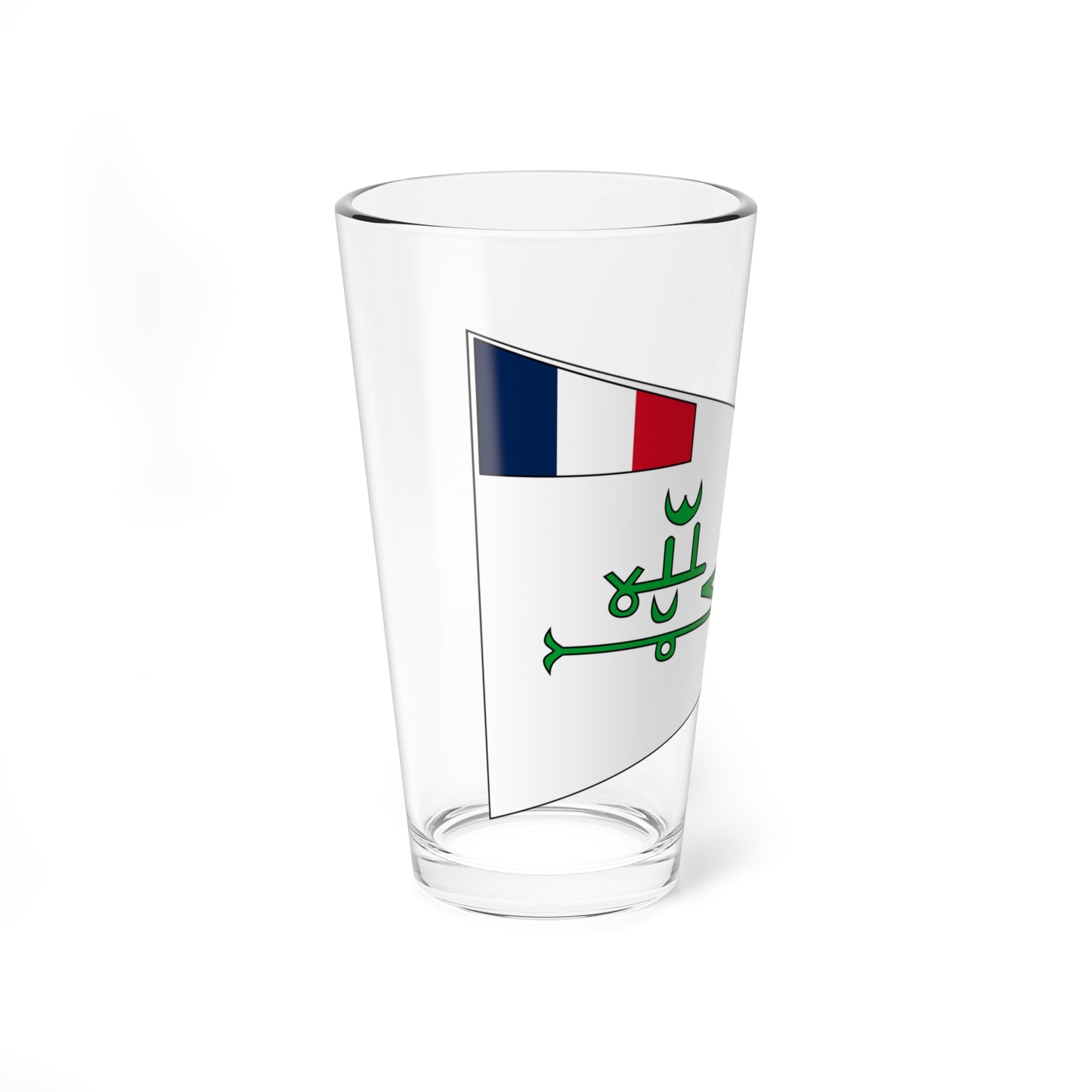 Flag of the Imamate of Futa Djallon 1896-1912 (France) Pint Glass 16oz