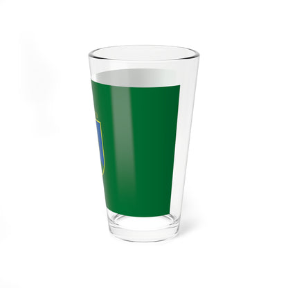 Flag of Samod (Hungary) Pint Glass 16oz